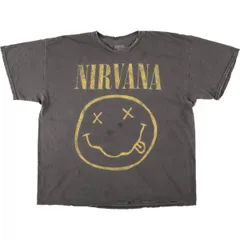 古着 NIRVANA ニルヴァーナ バンドTシャツ バンT メンズXL相当/eaa561121