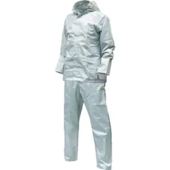 ☆ シルバー ☆ Lサイズ ☆ FUN PLUS LITE2 レインウェア FP-12 レインウェア 上下 レインスーツ メンズ レディース レインジャケット レインパンツ セット レインコート 上下セット 自転車 通学 通勤 登山 ハイキング