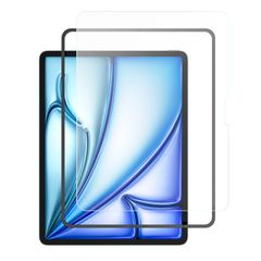 新品 NIMASO アンチグレア ガラスフィルム iPad Air 11 M3 第7世代 2025用/ipad air 11インチ M2 第6世代 2024用 保護 フイルム 強化 ガラス サラサラ 反射低減 指紋防止 ガイド枠付き アイパッド エアー7/エア
