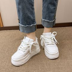 シューズ 靴 ダッドシューズ 厚底 エア スター ワッペン 紐 レディース 韓国ファッション ストリート 原宿系 病み系 ポップ ダンス 衣装