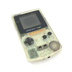 【中古】本体）【ジャンク】任天堂/ゲームボーイカラー クリア/CGB-001/通電不可[6]