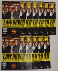KG 0316  ロー・アンド・オーダー ニューシリーズ5　1巻~11巻　全巻セット　中古DVD
