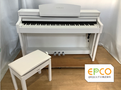 ★64139【電子ピアノ】YAMAHA　CSP170WH　18年製