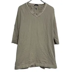 NIKEGOLF 半袖 プルオーバー XL ベージュ ナイキゴルフ Ｖネック ビッグサイズ スポーティー 薄手 古着卸 アメリカ仕入 a701-7213