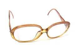 ChristianDior クリスチャンディオール 2201A 81 53□14 度入り サングラス 眼鏡 メガネ レディース ブラウン系 DI4739