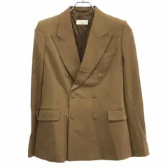DRIES VAN NOTEN ドリスヴァンノッテン ダブルブレスト テーラードジャケット  キャメル 36のサムネイル