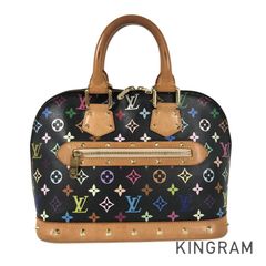 ルイ・ヴィトン LOUIS VUITTON モノグラム マルチカラー アルマ PM M92646 PVC ハンドバッグ rkd【中古】