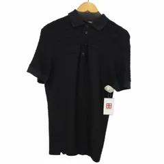 アルマーニコレツィオーニ ARMANI COLLEZIONI シアーデザインポロシャツ メンズ  Mのサムネイル