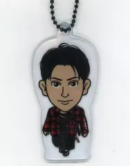 【中古】キーホルダー・マスコット(男性) 山下健二郎(三代目J Soul Brothers) クリアチャーム 2018年新年会PARTY ALL NIGHT Ver. EXILE TRIBE STATION オンラインカプセル