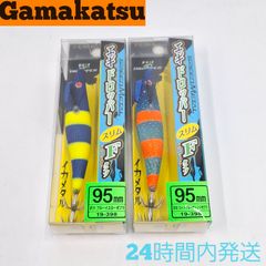 がまかつ エギドロッパー スリム 95Fタイプ フローティング 95mm イカメタル ブルーイエローゼブラ ライトブルーオレンジゼブラ Gamakats