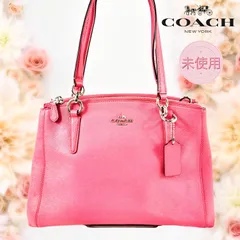 COACH コーチ 2way バック ショルダーバック トートバック レザー ピンク 未使用