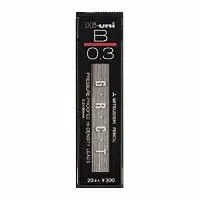 三菱鉛筆 替芯ハイユニ0．3－300 Ｂ HU03300-Bのサムネイル