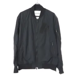 White Mountaineering ホワイトマウンテニアリング 24SS MA-1 JACKET ジップアップブルゾン WM2471208 ブラック 0のサムネイル