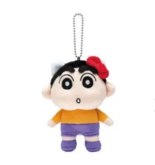 クレヨンしんちゃん×サンリオキャラクターズ  ぬいぐるみマスコット  しんちゃん  キティ