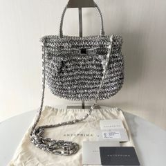 未使用品★美品★アンテプリマ ポーチ リボン チェーン シルバー 楽天市場】【バッグ】ANTEPRIMA アンテプリマ チェーン