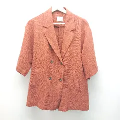◇ LOWRYS FARM ローリーズファーム フロントボタン 裏地なし 半袖 シャツ サイズF ブラウン レディース （メンズ） E  【1307260071139】のサムネイル