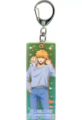 【中古】キーホルダー 國神錬介×ウィアーダイナソアーズ! 「ブルーロック×サンリオキャラクターズ PremiumShop 第2弾 オーロラスティックキーホルダー」