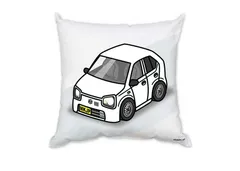 車種別ボディカラーが選べるクッション【ナンバー入れ可】 スズキ アルトバン HA36V