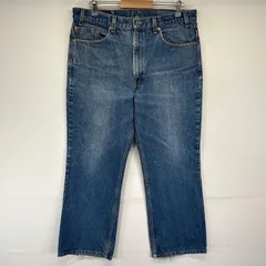 古着 90's/90年代 リーバイス Levi's USA製 デニムパンツ 517 ブーツカット フレア ジーンズ ジーパン 大きいサイズ w38 L30  ブルー メンズ