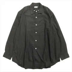 美品 90aw コムデギャルソンオム COMME des GARCONS HOMME ダブルカラー ドレス シャツ カットソー オーバーサイズ 田中啓一 田中オム 田中期 90's オールド ヴィンテージ ビンテージ アーカイブ 黒 ブラック メンズ