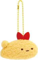 【中古】バッジ・ビンズ えびふらいのしっぽ(進化D) もしもすみっコが進化したら？テーマ ぶらさげマスコットバッジ 「すみっコぐらし」