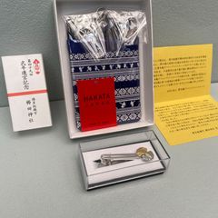 櫛田神社　第４９回式年遷宮記念 博多織小物入れ・ネクタイピン