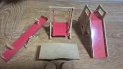 シルバニアファミリー オールド 遊び場 セット