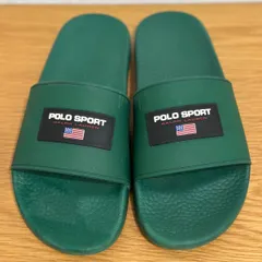 【POLO RALPH LAUREN】   SPORT SLIDES GREEN 28.5㎝