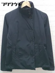 ■ alberto aspesi アスペジ 長袖 中綿 ジャケット サイズS ネイビー レディース  【1002800650309】