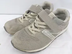 ◇ NEW BALANCE ニューバランス M YV996CCY ジュニア スニーカー シューズ サイズ22ｃｍ グレー レディース メンズ E  【1305300001580】