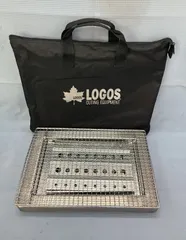 【新品未使用】ロゴスLOGOS　ステンレス卓上グリル　専用キャリーバッグ付き 674_1.jpg?20140429104740