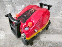 ◎マックスMAX AK-HH1270E3 サザンレッド 高圧専用コンプレッサー 自動停止まで5分14秒 エア漏れなし 動作確認済みのサムネイル