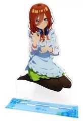 【中古】アクリルスタンド・アクリルパネル 中野三玖 描き下ろしイラスト 制服エプロンver. 特大アクリルスタンド 「映画 五等分の花嫁」