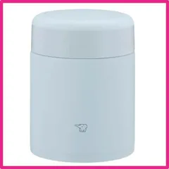 Color:アイスグレー_Size:400 ml_PatternName:単品 ZOJIRUSHI 象印マホービン ステンレス保温スープジャー ランチジャー シームレスせん 400ml アイスグレー ふたとパッキンが一体化 お手入れ簡単 洗う点数3点のみ SW