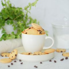 2種100枚手作りクッキー(プレーン・チョコチップ)monCookie(モンクッキー)