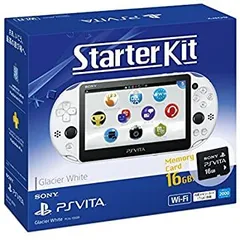 【中古】 PlayStation Vita Starter Kit グレイシャー ホワイト