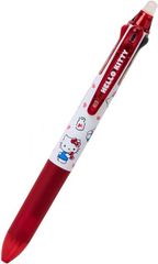 ハローキティ ボールペン 3色 フリクションボール3 スリム  サンリオ SANRIO) ボール径:0.38mm インク色 (黒、赤、青) ノック式 ポリカーボネート 927848