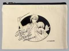 【中古】バッグ セバスチャン・ミカエリス＆シエル・ファントムハイヴ ポーチ 「くじラック 黒執事 -寄宿学校編-」 G賞