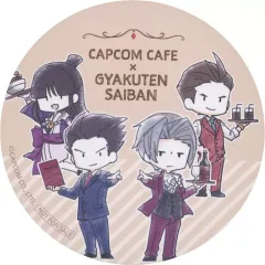 逆転裁判 大逆転裁判 逆転裁判集合 コースター 特典 カプコンカフェ 逆転裁判 大逆転裁判 逆転裁判集合 コースター 特典 カプコンカフェ