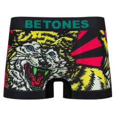 BETONES ビトーンズ WITE WOLF BLACK メンズ フリーサイズ ボクサーパンツ