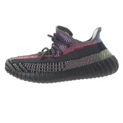 adidas アディダス FW5190 YEEZY BOOST 350 V2 Yecheil イージーブースト ローカット スニーカー ブラック系 マルチカラー系 26.5cm【中古】
