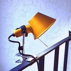 クリップライト クリップランプ MODO オレンジ LED電球30W相当昼白色付 新品