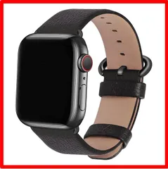 【送料無料 】 42MM/44MM/45MM/49MM_スペースグレー+ガンメタルバックル Apple Watch対応 バンド 42mm 44mm 45mm 4