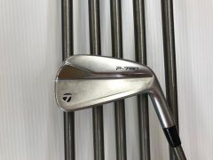 【最短翌日発送】P・790 2021 | S | Steel Fiber i95 | 中古 | アイアンセット | テーラーメイド