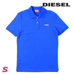 新品・未使用 ディーゼル DIESEL 半袖ポロシャツ メンズ ワンポイントロゴ ベーシックデザイン 鹿の子 コットン T-SMITH-DIV