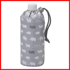 【在庫処分】トルネ ペットボトル カバー ホルダー ケース 保冷 保温 500ml用 動物 アニマル グレー P-3216