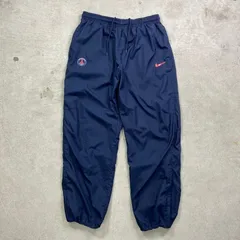 00年代 NIKE ナイキ PARIS SAINT GERMAIN チームロゴワッペン ポリエステルトラックパンツ メンズXL 