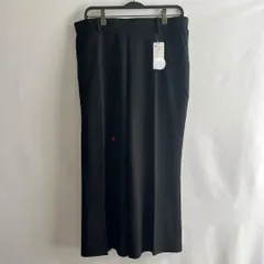 訳あり新品未使用タグ付き　フレアパンツ　3L 大きいサイズ　ずぼん　黒　ブラック