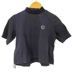 フレッドペリー FRED PERRY MOCK NECK T-SHIRT ロゴワッペンクロップドモックネックTシャツ  レディース UK：10 のサムネイル