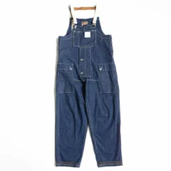【美品】 NIGEL CABOURN × LYBRO【NAVAL DUNGAREE OVERALL】46 インディゴ ナイジェルケーボン ライブロ オーバーオール y2306065のサムネイル